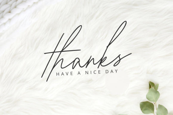 Gia Cristine Font Poster 9