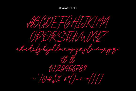 Gillfloys Font Poster 8