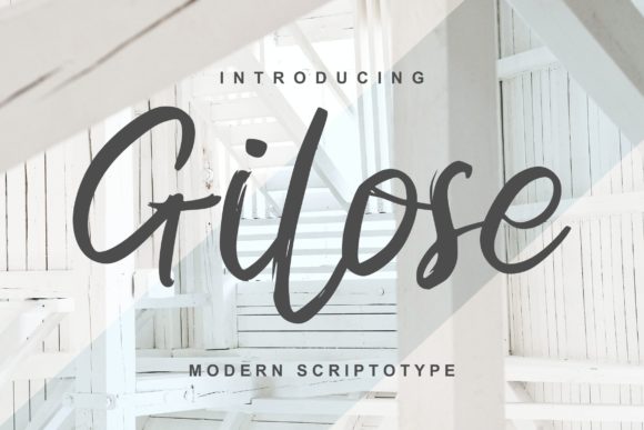 Gilose Font Poster 1