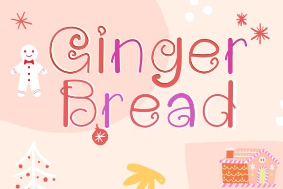 Ginger Bread Font Poster 1