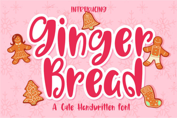 GingerBread Font Poster 1