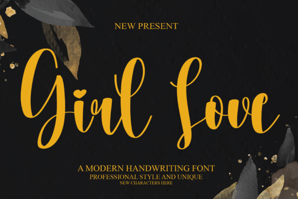 Girl Love Font