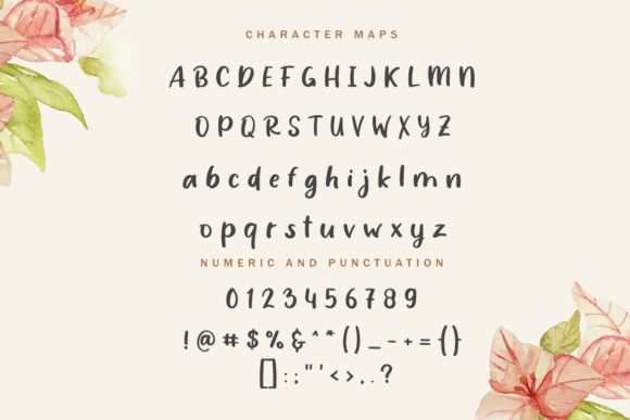 Girls Story Font Poster 3