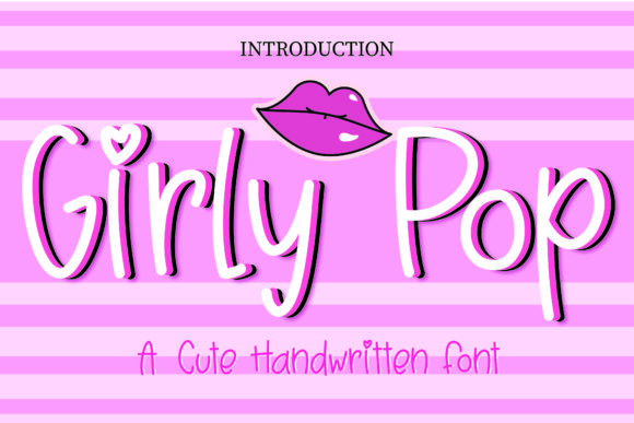 Girly Pop Font