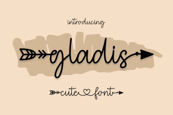 Gladis Font Poster 1