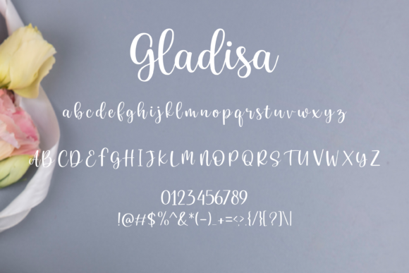 Gladisa Font Poster 6