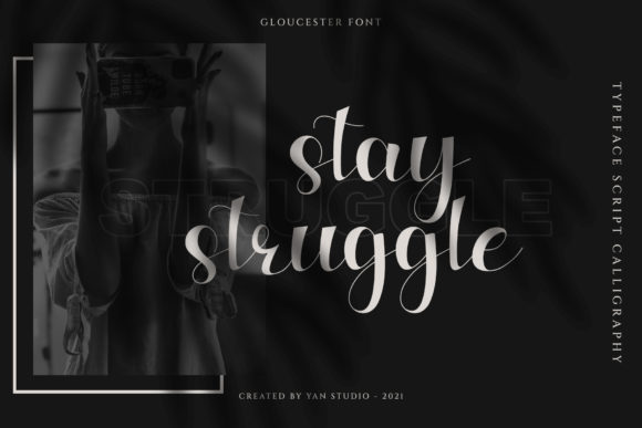 Gloucester Font Poster 4