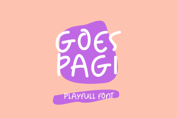 Goes Pagi Font Poster 1