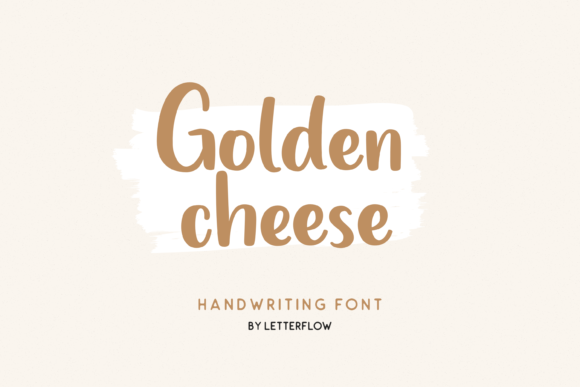 Golden Cheese Font