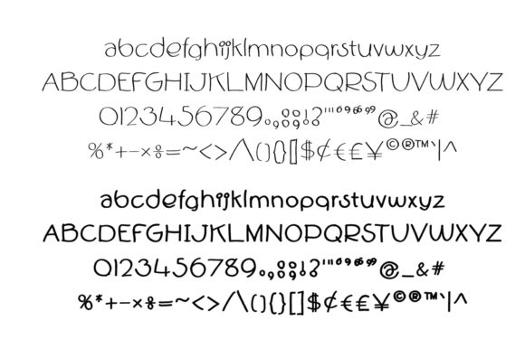 Goldfish Font Poster 4