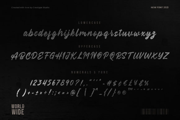 Gonzalles Font Poster 8