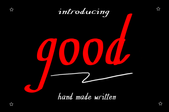 Good Font Poster 1