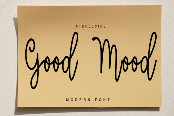 Good Mood Font Poster 1