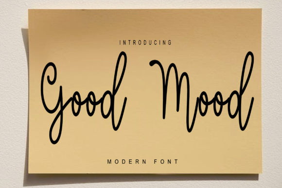 Good Mood Font