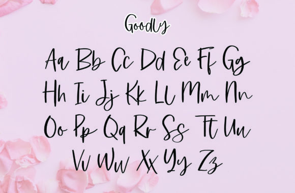 Goodly Font Poster 5