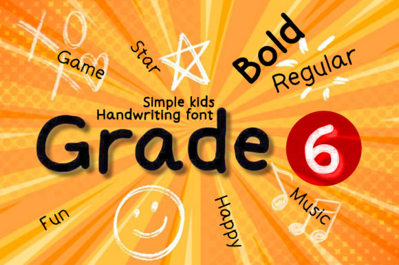 Grade6 Font Poster 1