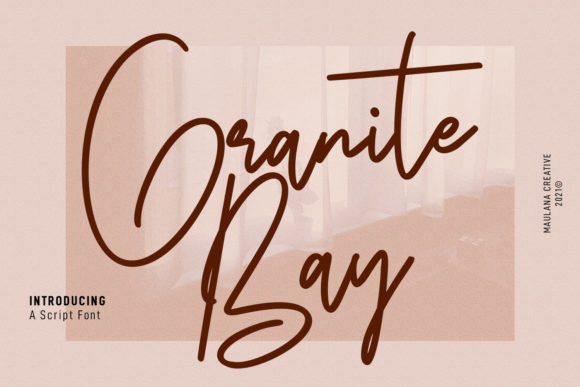 Granite Bay Script Font