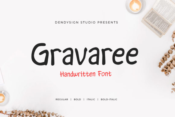 Gravaree Font Poster 1