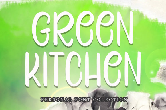 Green Kitchen Font