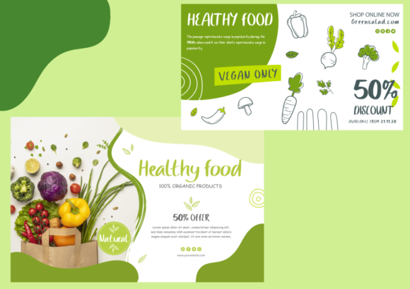 Green Salad Font Poster 4