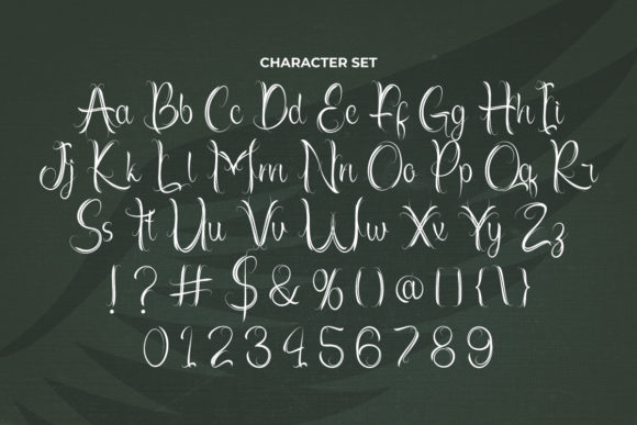 Greenwings Font Poster 3
