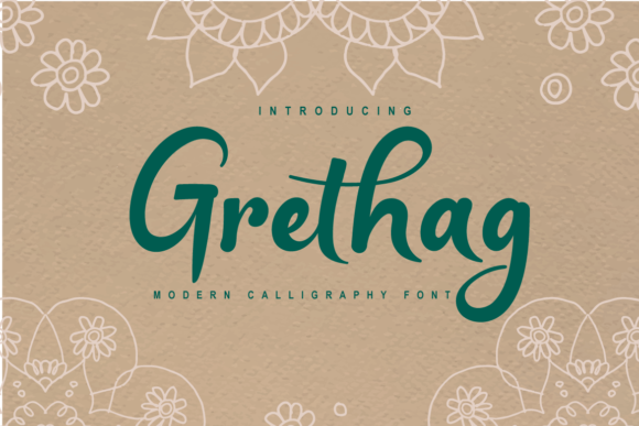 Grethag Font Poster 1