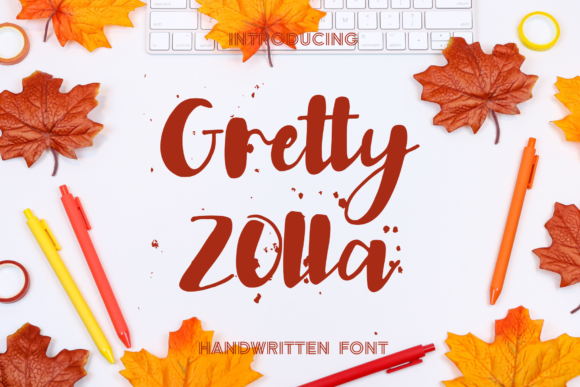 Gretty Zolla Font Poster 1