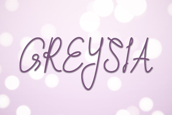 Greysia Font