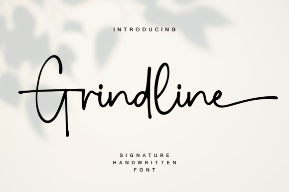 Grindline Font Poster 1