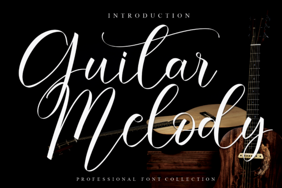 Guitar Melody Font