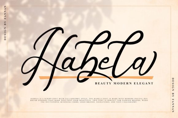 Habela Font Poster 1