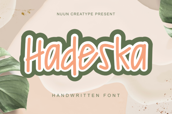 Hadeska Font Poster 1