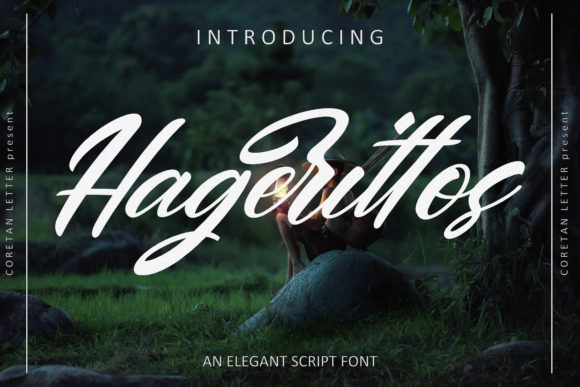 Hagerittos Font Poster 1