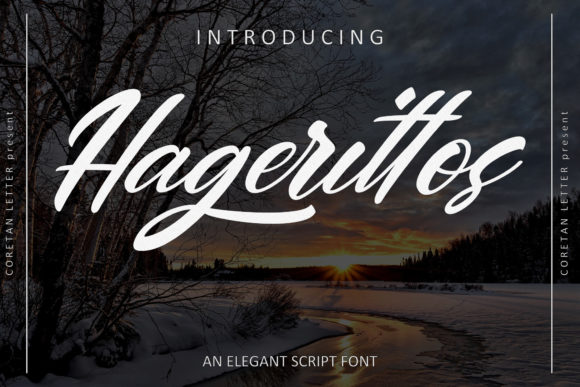 Hagerittos Font Poster 2