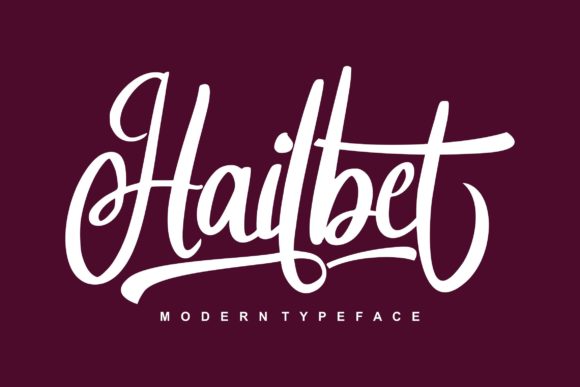 Hailbet Font Poster 1