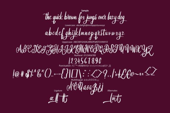 Hailbet Font Poster 6