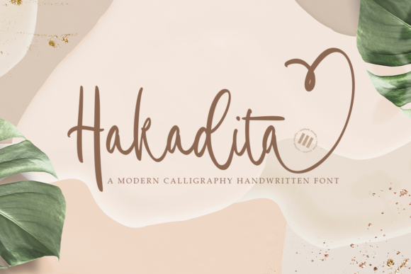 Hakadita Font Poster 1