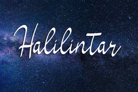 Halilintar Font