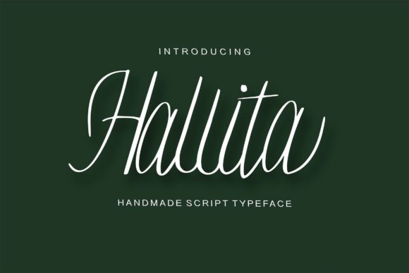 Hallita Script Font