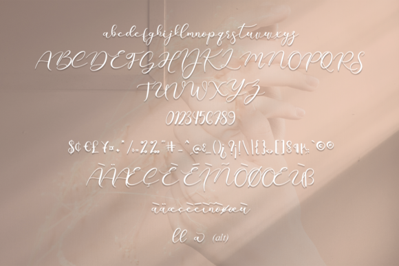 Hallo Mandala Font Poster 5