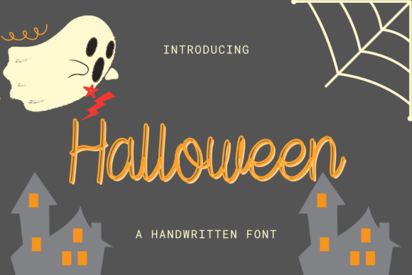 Halloween Font Poster 1