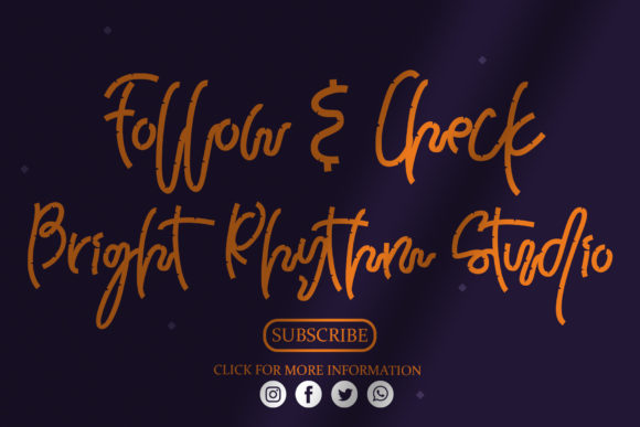 Halloween Bamboo Font Poster 10