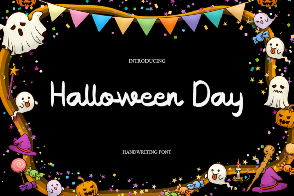 Halloween Day Font Poster 1