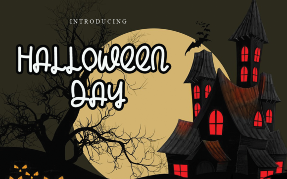 Halloween Day Font Poster 1
