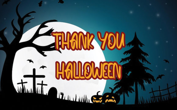 Halloween House Font Poster 5