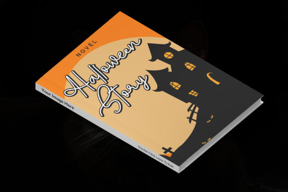 Halloween Monoline Font Poster 4