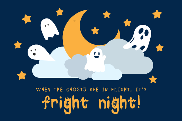 Halloween Party Font Poster 3
