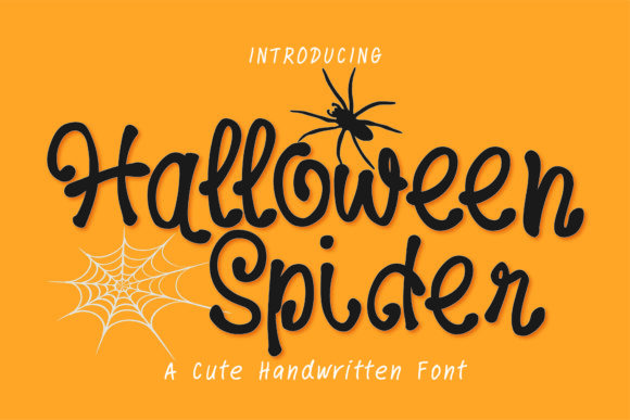 Halloween Spider Font