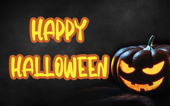 Halloween Teacher Font Poster 2