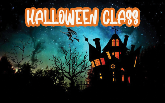 Halloween Teacher Font Poster 3